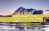 Are Smart Home Features on your List?