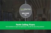 Ceiling Contractors in Perth | Perth Ceiling Fixers