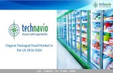 Organic Packaged Food Market in the US 2016-2020