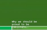 Why we should be proud to be Pakistani