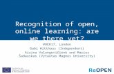 Recognition of non-formal, open learning: are we there yet?