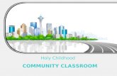Parent community classroom presentation
