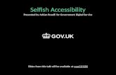 Selfish Accessibility: Government Digital Service