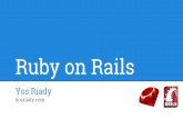 Ruby on Rails Workshop