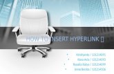 Ppt (lesson) how to insert hyperlink