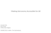 Making Astronomy Accessible for All