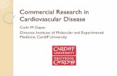 Colin dayan commercial research in cardiovascular disease