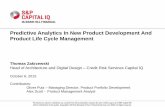 S&P Capital IQ: Using Predictive Analytics for New Product Development And Product Life Cycle Management