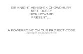 Sir Knight Abhi Kriti and Nick's Payment PPT