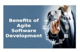 Benefits of agile software development