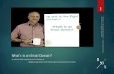 What's in an Email Domain?