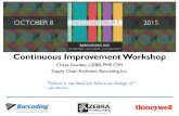 Continuous Improvement Program Workshop