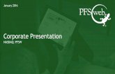 PFS Web Corporate Presentation January 2016