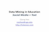 Data Mining and Text Mining in Educational Research