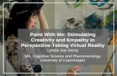 Paint With Me: Stimulating Creativity and Empathy IEEE VR 2017 Presentation