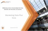 Guia uso Marketing Data Plus