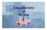 Leadership style (eng)