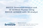 BREEZE Downwash Analyst and 3D AERMOD Plumes using BREEZE AERMOD with 3D Analyst