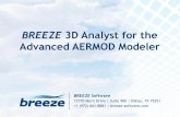 BREEZE 3D Analyst for the Advanced AERMOD Modeler