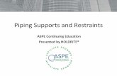 ASPE CEU Pipe Hangers and Supports
