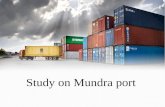 study on mundra port
