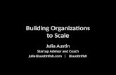 Julia Austin -  Building Organizations To Scale for MassTLC