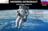 [Challenge:Future] Modern Astronaut