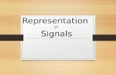 Representation of signals
