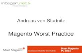 Magento Worst Practice (Meet Magento Poland 2016)