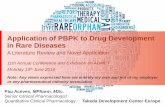 Application of PBPK to Drug Development in Rare Diseases - SMi ADEMT Conferece 2016