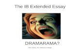 Ib extended-essay incl viva-voce and reflections on planning and progress  sept 2016