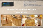 Benefits of Granite Kitchen Worktops - Jai Mata Marble & Granite House