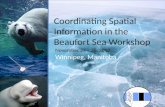 Coordinating spatial information in the beaufort sea workshop slideshare version