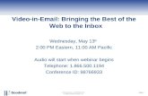 Video In Email Presentation