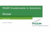 PGGM using SInzer as the solution for impact management