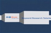 Keywords research tutorial