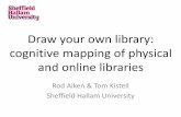 Draw your own library: cognitive mapping of physical and online libraries