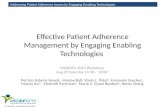 Medinfo2015 workshop-adherence mangement-patient_driven-publicized