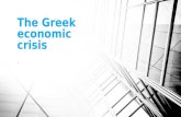 The greek economic crisis