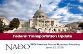 Federal Transportation Update