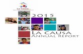 La Causa 2015 Annual Report