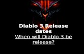 Diablo 3 release date official