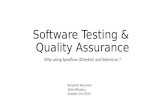 Software testing and quality assurance