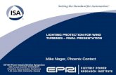 Power Utility Conference - Wind Turbine Lightning Protection