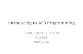 Introducing to AS3.0 programming