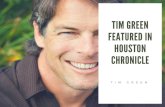 Tim Green Featured in Houston Chronicle