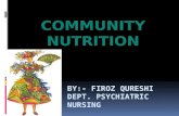 Communitiy nutrition programme