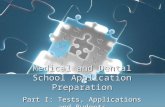 Medical & Dental School Application Prep Seminar Part 1 (2016)
