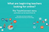 2016 ATEA presentation - what are beginning teachers looking for online?