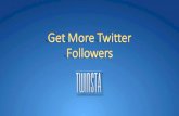 How to gain followers on twitter